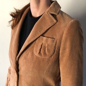 Banana Republic corduroy blazer in camel